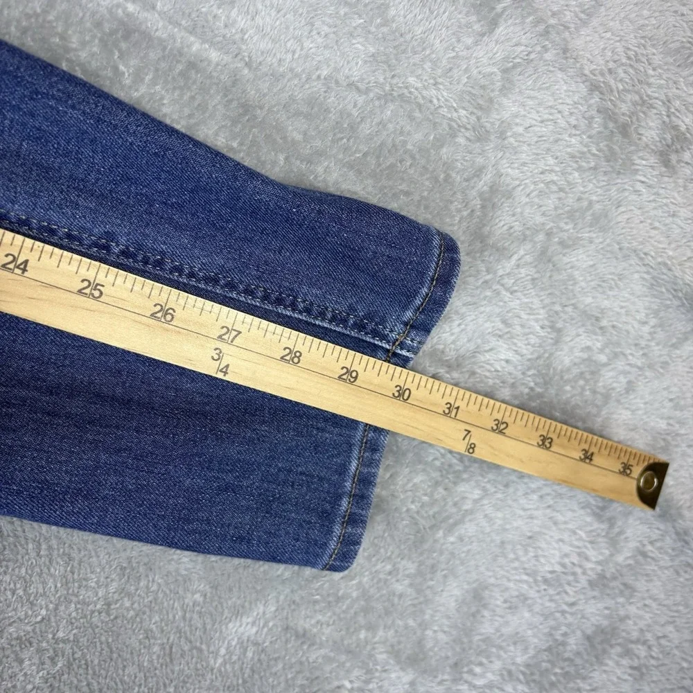 Banana Republic Travel Skinny Fit‎ Jeans Mens 35x30 (Fits 36x30) Blue Stretch